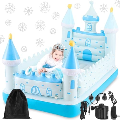 Castle Inflatable Kids Bed