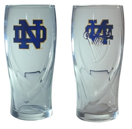 Embossed Harp Pint Set