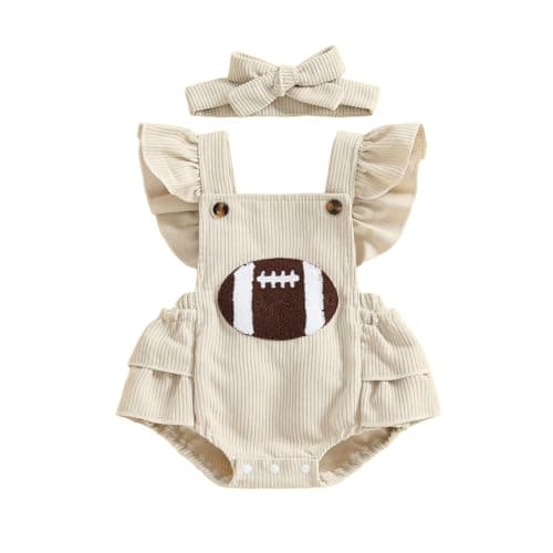 Embroidered Game-Day Romper