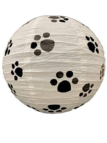 Paw Print Party Lanterns