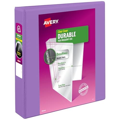 Durable Lavender Binder
