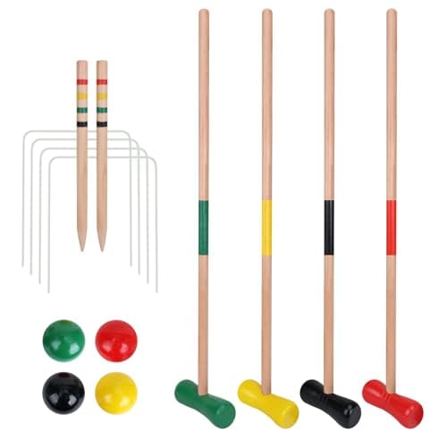 4-Player Wooden Set