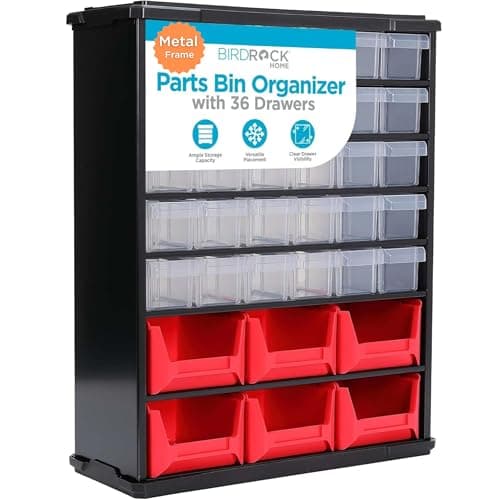 BIRDROCK HOME Steel Organizer