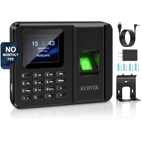 2-in-1 Biometric Clock