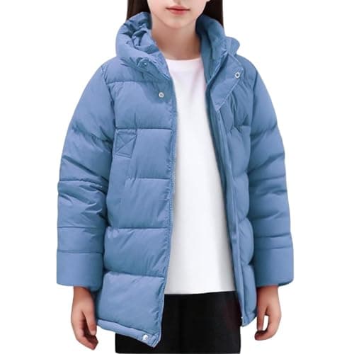 Quilted Puffer Hooded Coat