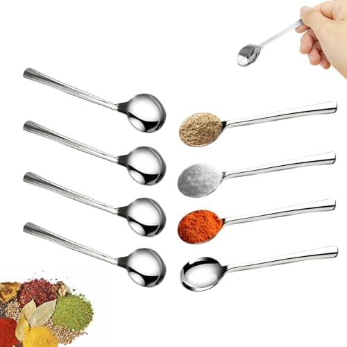 3.9" Mini Stainless Spoons