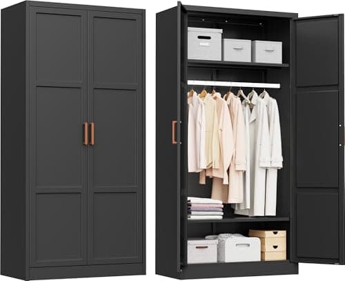 Budget Metal Wardrobe
