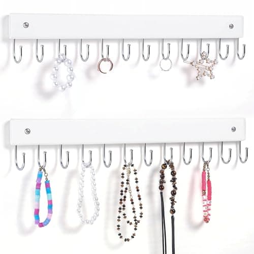Solid Wood Necklace Rack