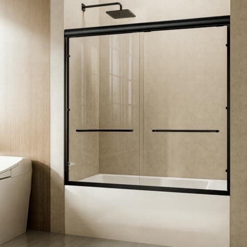 Adjustable Sliding Bathtub Door