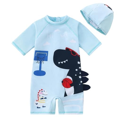 Dino Zipper Sunsuit