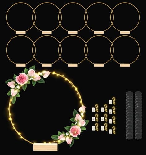 Hollyfly 12in Metal Hoops