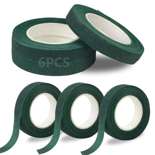 6-Roll Dark Green Tape