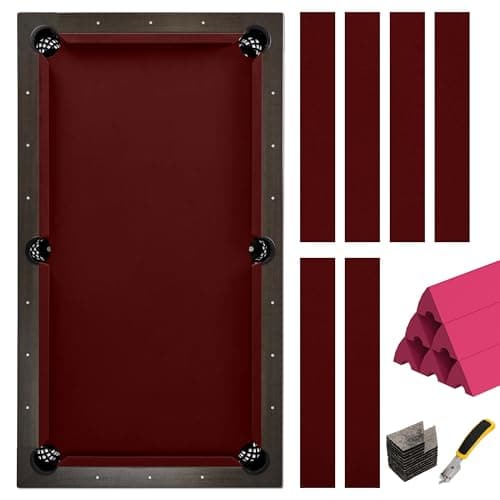 8ft Felt & Bumper Kit