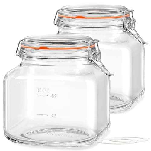 Square 81oz Storage Jars