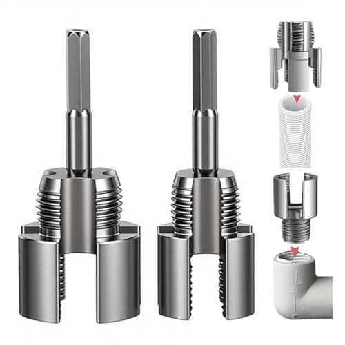 Dual PVC Pipe Threader