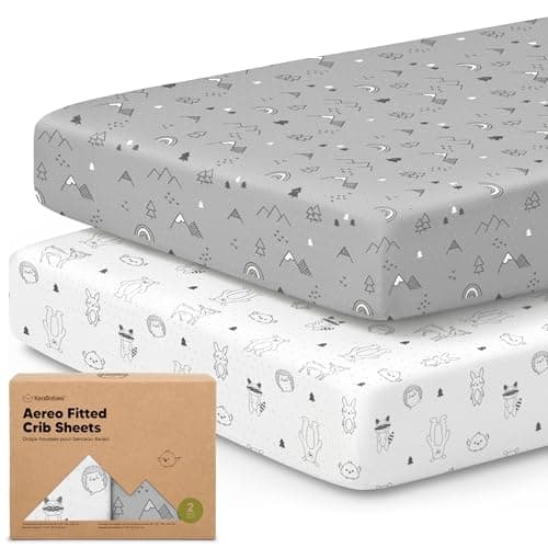KeaBabies Bamboo Crib Sheets
