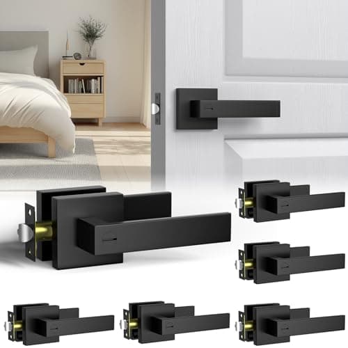 Matte Black 6-Pack Levers