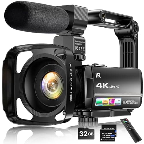4K Vlog Cam with Mic