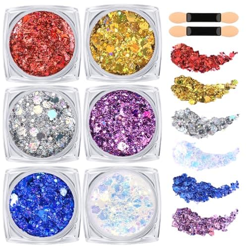 Budget 6-Color Glitter