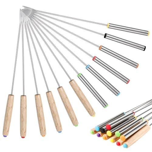 Dual Handle Fondue Forks