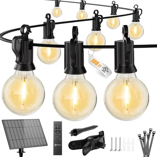 Brightown 108FT Solar Lights