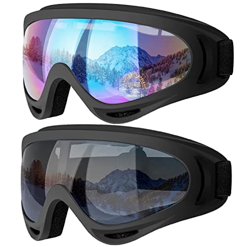 COOLOO 2‑Pack Goggles