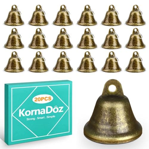 Bronze Bells with Clips