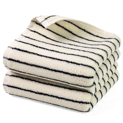 Jacquotha Striped Towels
