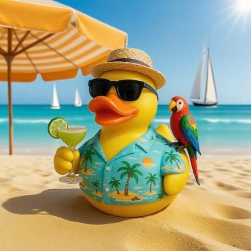 Cinematic Duck Figurine