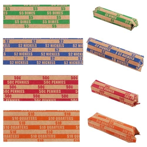120 Assorted Coin Wrappers