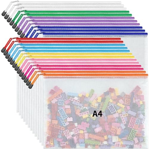 A4 Colorful Document Pouches