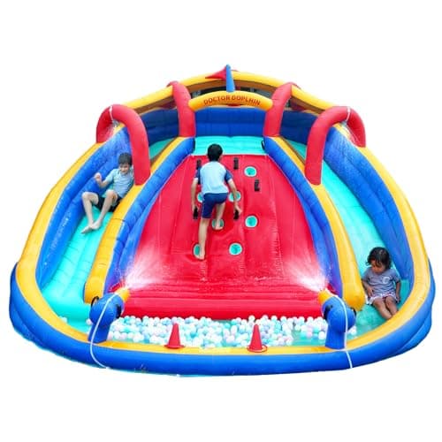 Dual Slide Bounce Park
