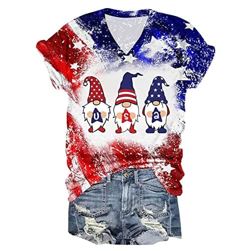 Patriotic Gnome Tee