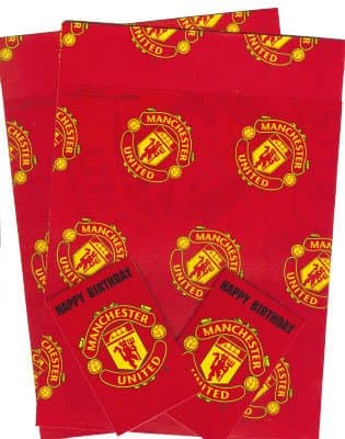 Man Utd Gift Wrap