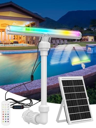 Budget Solar Pool Fountain