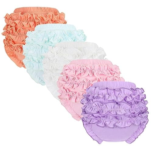 5-Pack Ruffled Bloomers