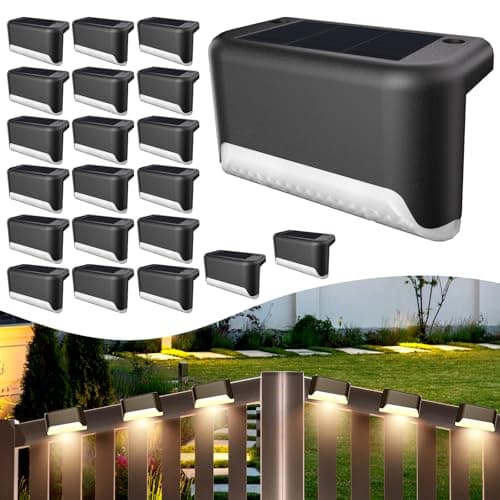 20-Pack Solar Step Lights