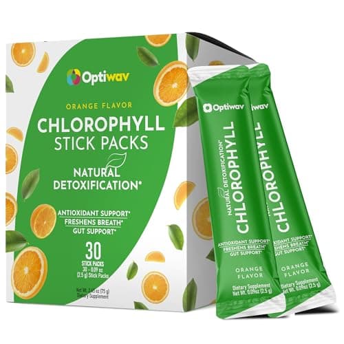 Orange Chlorophyll Stick Packs