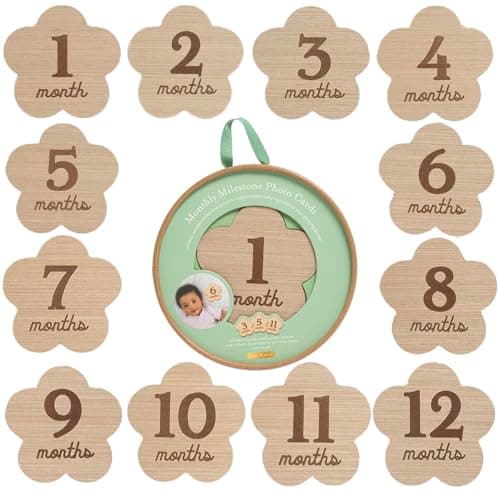Flower Milestone Discs