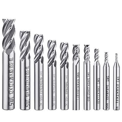 TiAIN Coated HSS Set