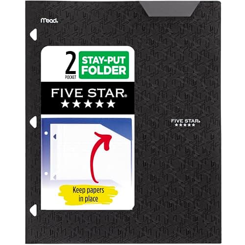Five Star Plastic Folder
