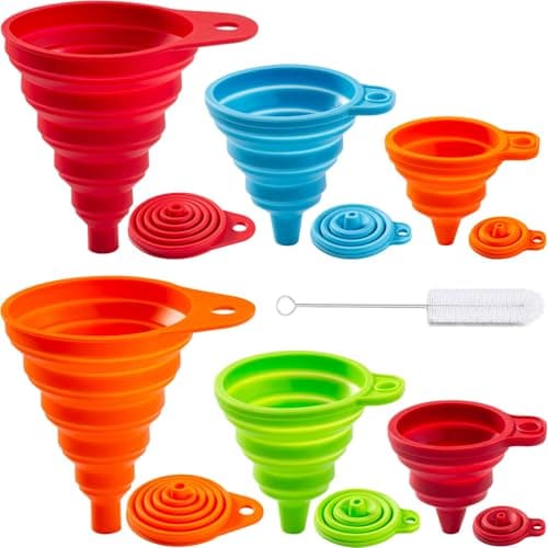 6-Pack Collapsible Funnels