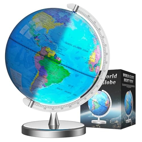 Voxelure 12-Inch Globe Lamp
