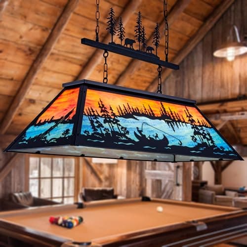 Tiffany-Style 6-Light Chandelier