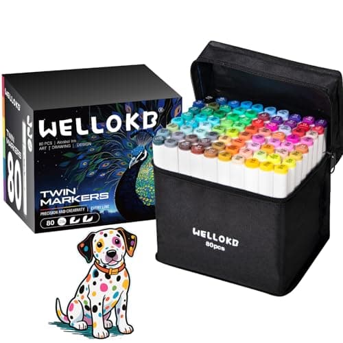 80-Color Alcohol Set