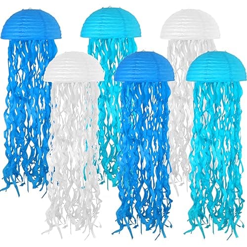 Blue Jellyfish Lanterns
