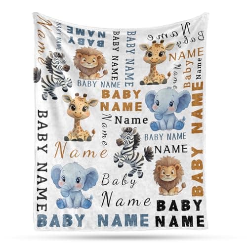 Custom Name Blanket