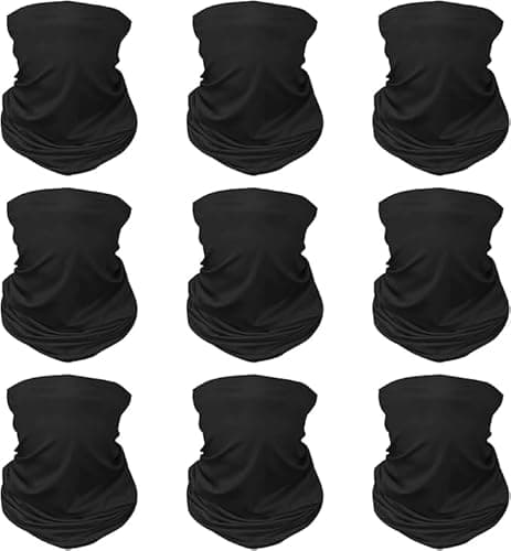 9-Pack UV Neck Gaiters