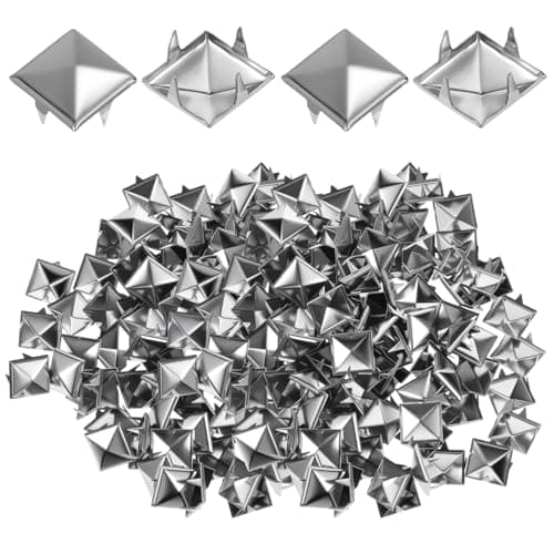 Silver Square Stud Pack