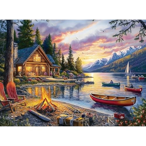 Scenic Cabin Puzzle